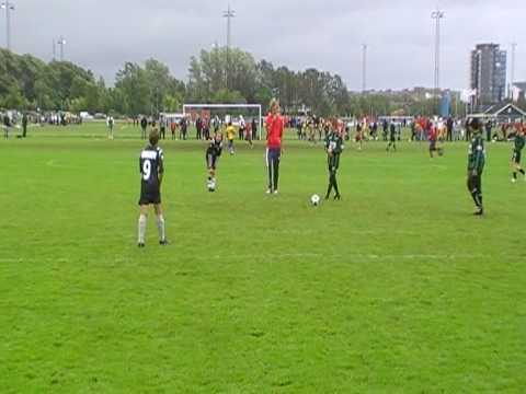 Örgryte P97 Lag 1 KBK Cupen 3-1 målet mot Hyllie IK grön