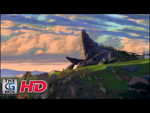 CGI 2D Animated Short : "The Lion King: Without Animals"  by - Studio Smack