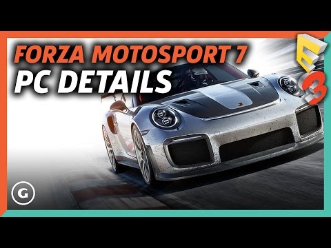 Forza Motorsport 7 PC Features Presentation | E3 2017 PC Gaming Show