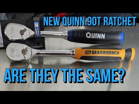 New Harbor Freight Quinn 90T Ratchet Vs Gearwrench 90T Ratchet are they the same
