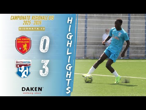 HIGHLIGHTS INVICTA MATERA U15 | Virtus Avigliano VS Invicta Matera. Campionato regionale 25/26