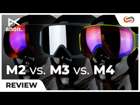 EVERYTHING you should KNOW! Anon M2 vs. M3 vs. M4 Snow Goggles! | SportRx