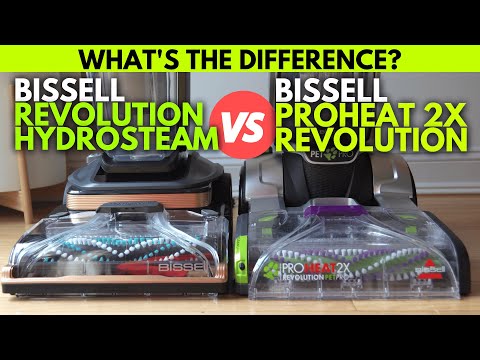 Bissell Revolution Hydrosteam vs Proheat 2X Revolution - 10 Biggest Changes
