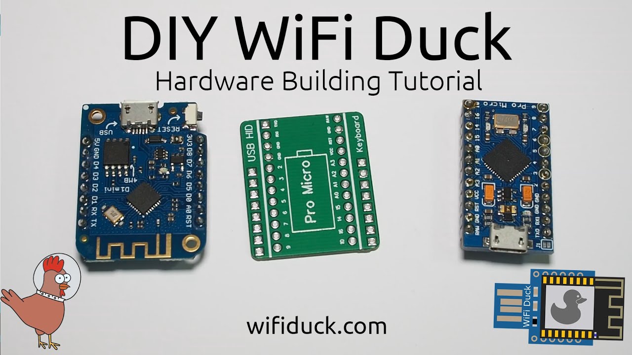 WiFi Duck Hardware Tutorial Video Thumbnail