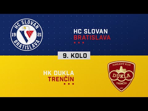 9.kolo HC Slovan Bratislava - Dukla Trenčín HIGHLIGHTS