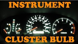 Instrument Cluster Bulb Replacement