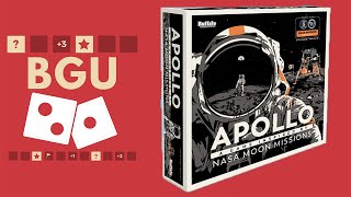 Apollo Moon Missions Board Game Unboxing