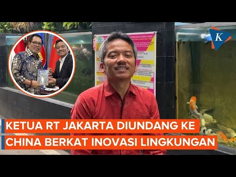 Kisah Ketua RT di Jaktim Diundang Tampil di TV China berkat Sederet Inovasinya