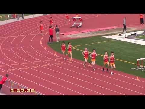 2019 Jesuit vs Cosumnes Oaks - Boys FS 1600m