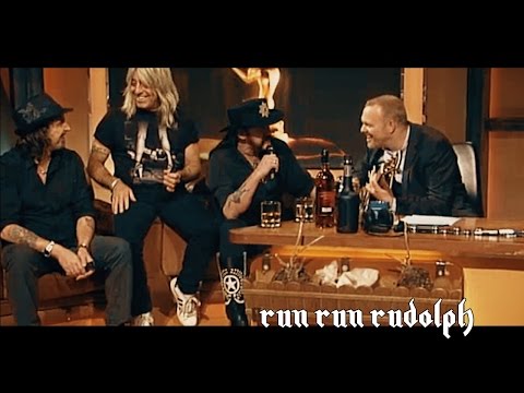 Lemmy Motörhead - Run Run Rudolph ♠ Acoustic Jam Session Christmas Song