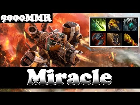 Dota 2 - Miracle 9000MMR Plays Gyrocopter Vol 3 - Pub Match Gameplay