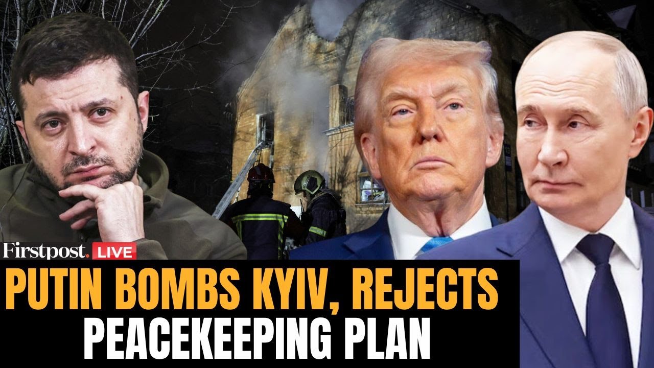 LIVE: Russia Strikes Kyiv Overnight After Rejecting US, Europe's Peacekeeping Plan | N18G