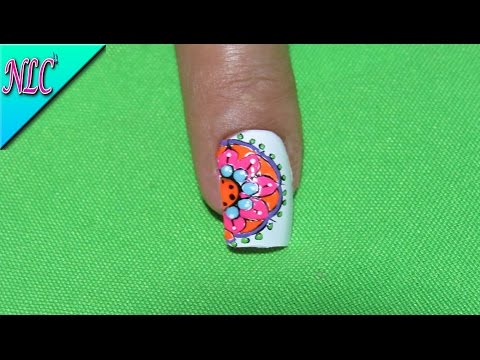 Decoración de uñas mandalas – Cómo Hacer Mandalas Fácil – Mandalas nail art – NLC