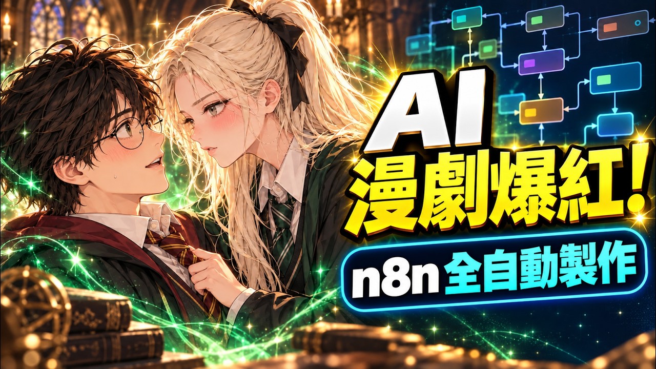 如何利用 AI 自動化工作流製作熱門動漫短劇