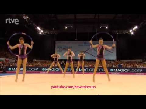 Canada 6 clubs + 2 hoops AA - World Championships Stuttgart 2015