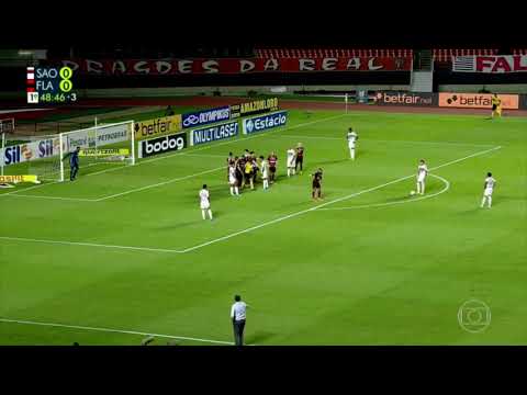 São Paulo 1 X 0 Flamengo (Gol de Luciano)