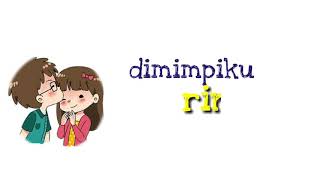 Download lagu Tentang rindu | animasi lyrics video | buat story wa mp3