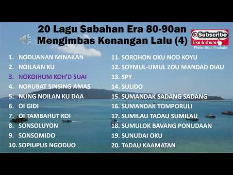 20 Lagu Sabahan Era 70an 80an 90an 00an - Mix Lagu Kadazan Dusun (Part4)