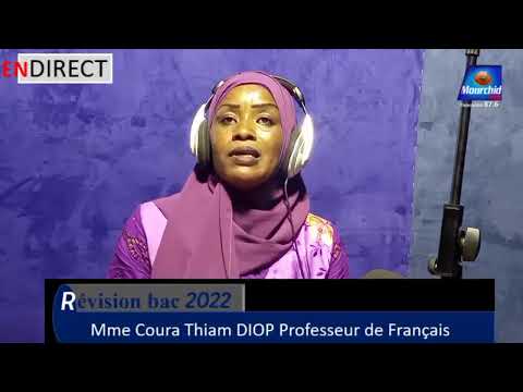 Révision bac 2022 avec Mme Thiam prof de français