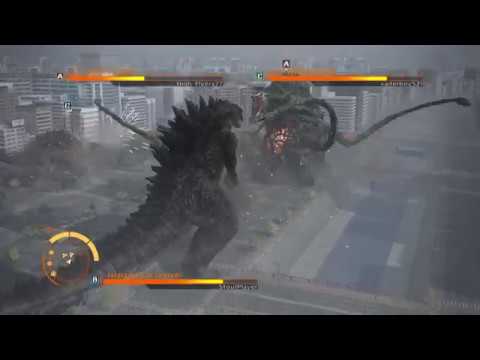GODZILLA PS4 : Godzilla 2014 and Anguirus vs Biollante