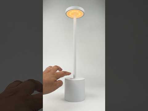 Настільна акумуляторна LED лампа Professional 5200 mAh 3W 2700K IP54 USB біла Premium