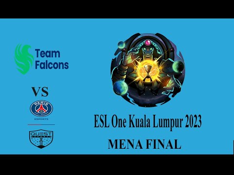 TEAM FALCONS vs PSG QUEST - MENA GRAND FINAL - ESL ONE KUALA LUMPUR 2023 Dota 2 Highlights