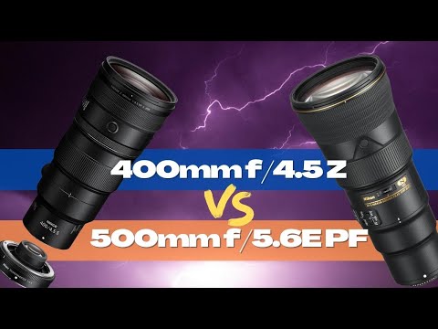 FROZEN BATTLE of the telephotos: Z 400mm f/4.5 + TC-1.4x teleconverter versus AF-S 500mm f/5.6E PF