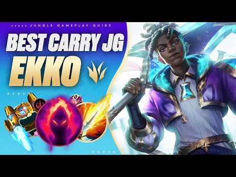 Why EKKO JUNGLE A Ultimate CARRY Jungler! ⌚ (Unnatural scaling and snowballing)