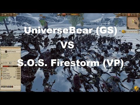 Total War: Warhammer 2 - Battle Replays - Greenskins VS Vampire Coast "Eazy cleanup boyz!"