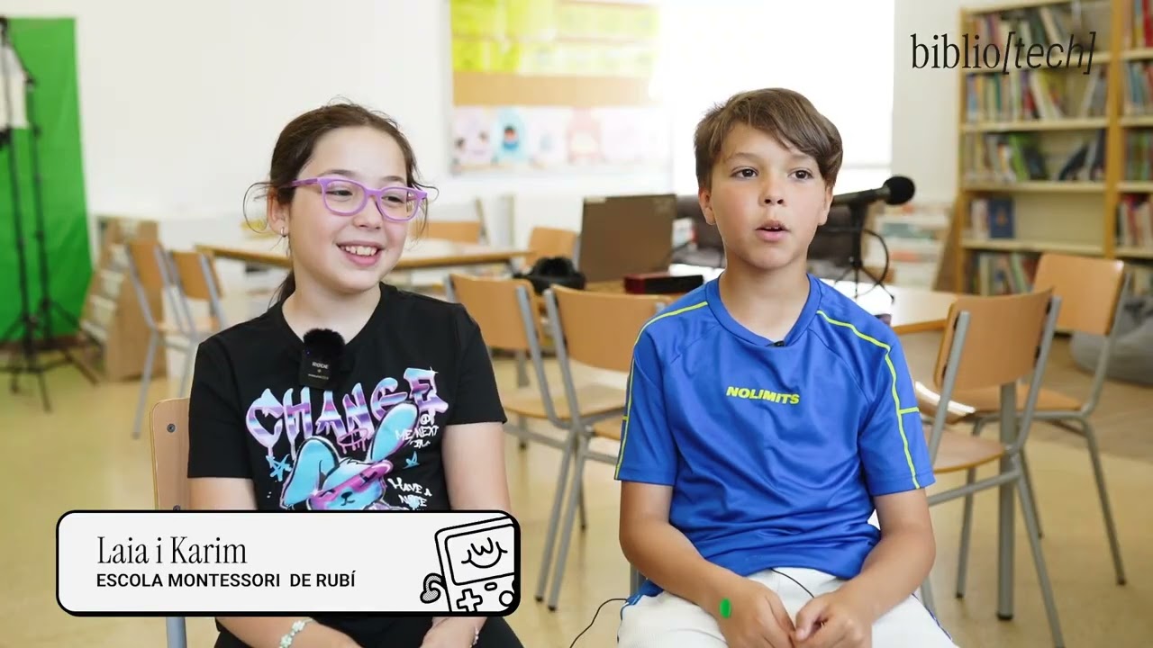 Experiència Bibliotech Escola Montessori de Rubí