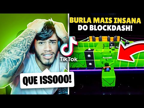 REAGI AOS TIK TOKS MAIS FAMOSOS DO STUMBLE GUYS - A MELHOR BURLA JÁ FEITA NO BLOCKDASH