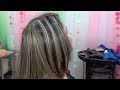 Ash green hair color highlights || Highlights Hair-Global Highlights