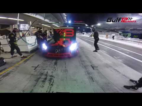 8th Gulf 12 Hours: Race Action at Night