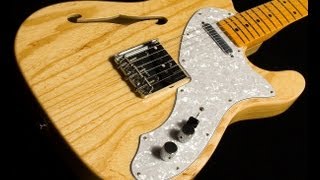 Video thumbnail for Fender American Vintage "Thin Skin" 1968 Telecaster Thinline  •  SN: LE01632 by Wildwood Guitars
