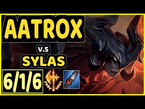 KIREI (AATROX) vs SYLAS - 6/1/6 KDA JUNGLE GAMEPLAY - EUW Ranked MASTER