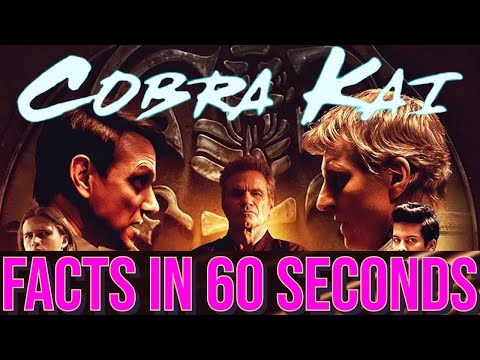 #cobrakai | Cobra Kai FACTS in 60 seconds