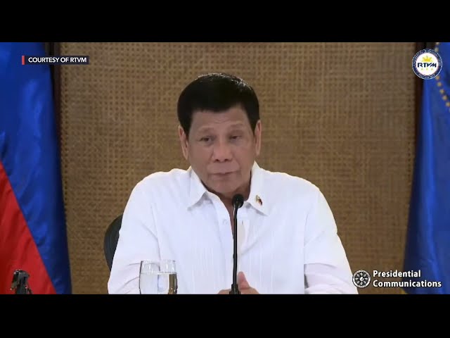 Duterte orders end of e-sabong operations