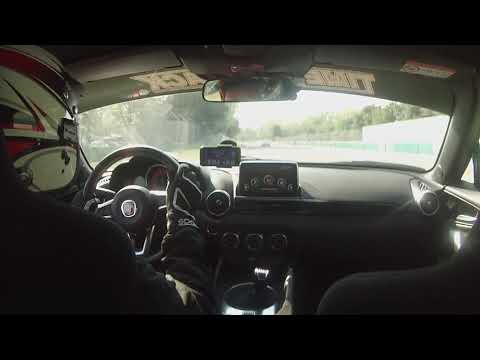 Autodromo di Imola, 13/09/2020 terza tappa TIME ATTACK Italia, Abarth 124 spider, best 2,12,6