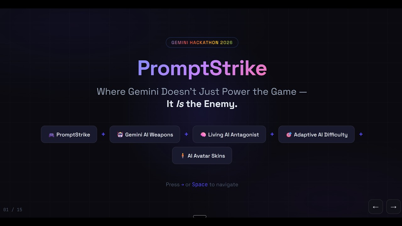 PromptStrikers project preview