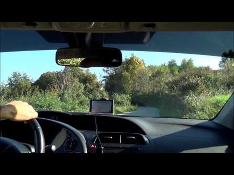 Driving from Donje Taboriste, Slunj to Kruskovaca - Croatia (Hrvatska)