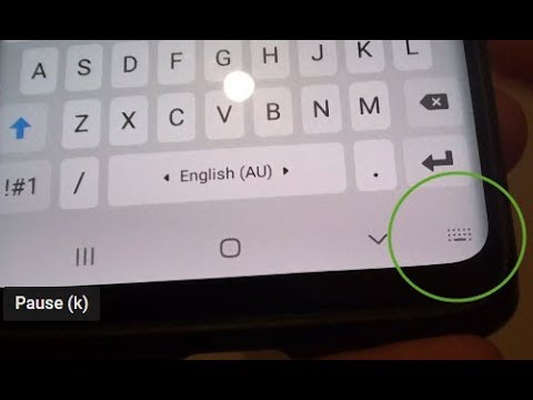 Samsung Galaxy S9: How to Show / Hide Keyboard Button In Navigation Bar