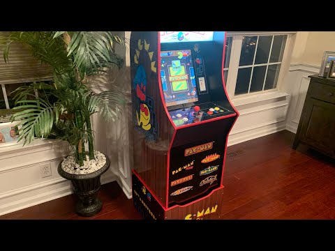 PAC-MAN 40th ANNIVERSARY Arcade1up FULL REVIEW!