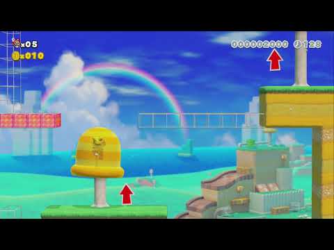 49 Story Mode ~ Blinking Block Blitz for Doctor Gizmo - Super Mario Maker 2 - No Commentary 1bu