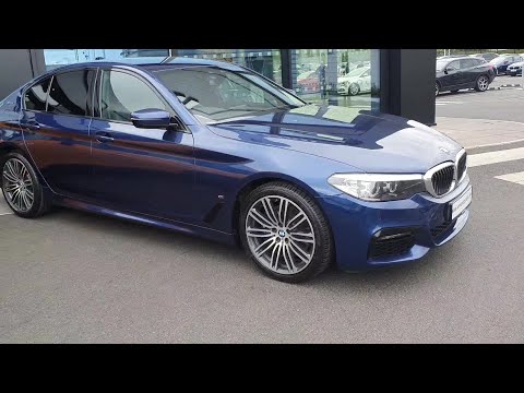 OY68NAO - 2018 BMW 5 Series 530e M Sport iPerformance Saloon 37,900