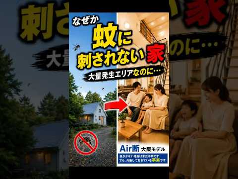 なぜか蚊に刺されないAir断の家