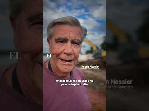 🏗️ Este miércoles se avanzó con las obras del nuevo puente Santa Fe - Santo Tomé, puntualmente con…