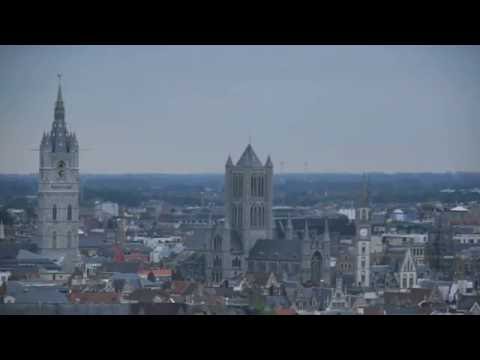 25/09/2016 Gent gezien van op de 3e Rabottoren