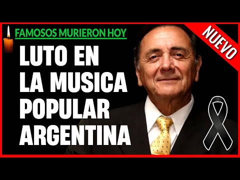 Famous Deaths 🕊️ Ricardo "Chiqui" Pereyra has died