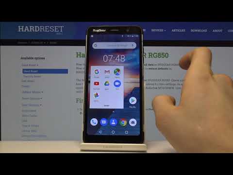 RugGear RG 850 — Как сделать скриншот?