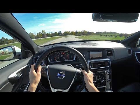 2018 Volvo V60 T6 AWD R-Design - POV First Impressions (Binaural Audio)